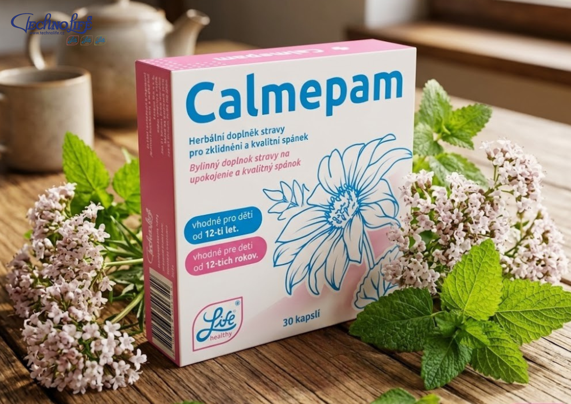 Calmepam: Pravidelná péče o sebe začíná také večer